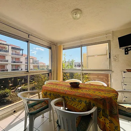 : T2 Avec Loggia, Piscine Et Parking Prive - Fr-1-309-499 아르젤레쉬르메르